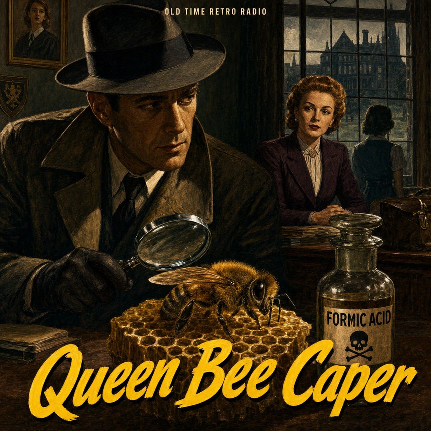 The Adventures of Sam Spade Detective - "Queen Bee Caper" (Old Time Radio, 1949) episode artwork