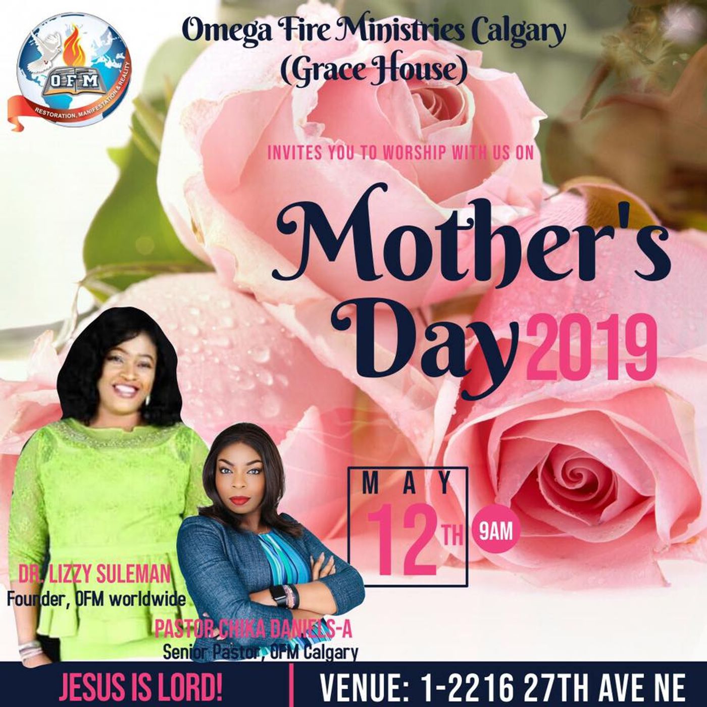 Mother's Day May 12th 2019