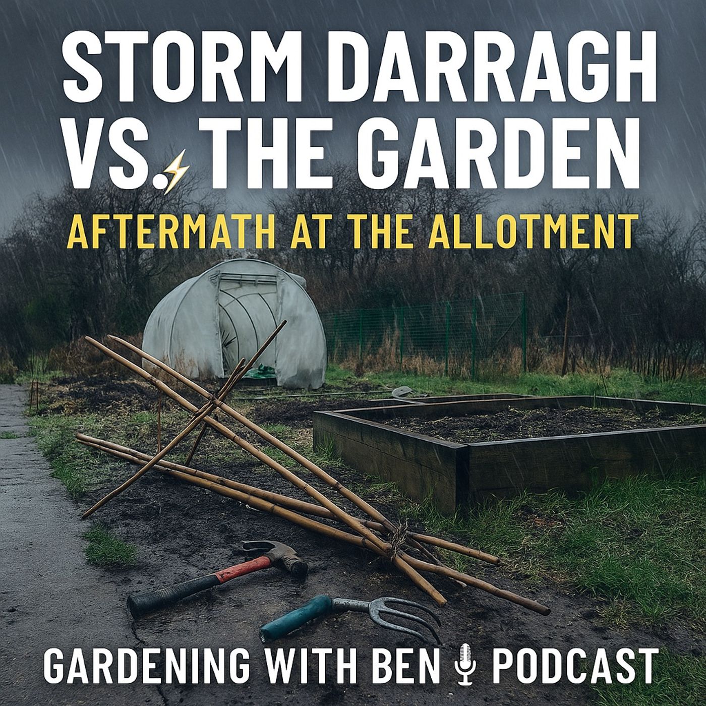 🎧 🌬️ Storm Darragh vs. the Garden | Aftermath at the Allotment episode artwork