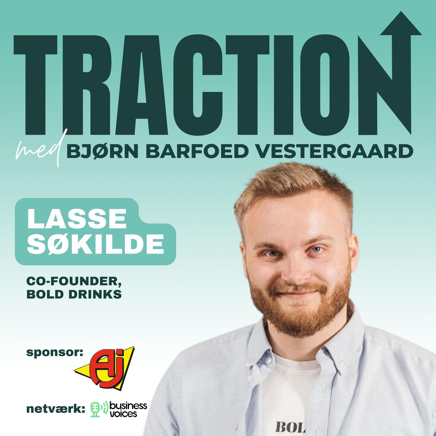 Traction #13 - Lasse Søkilde: Lær Kunsten At Bygge et STÆRKT B2C Brand: Få Lasses Vigtigste Taktikker fra Bold Drinks!