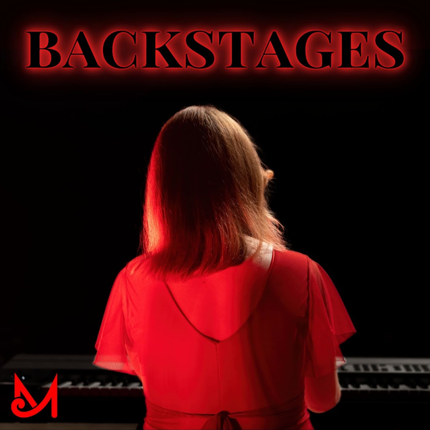 Mazarine's backstages podcast artwork