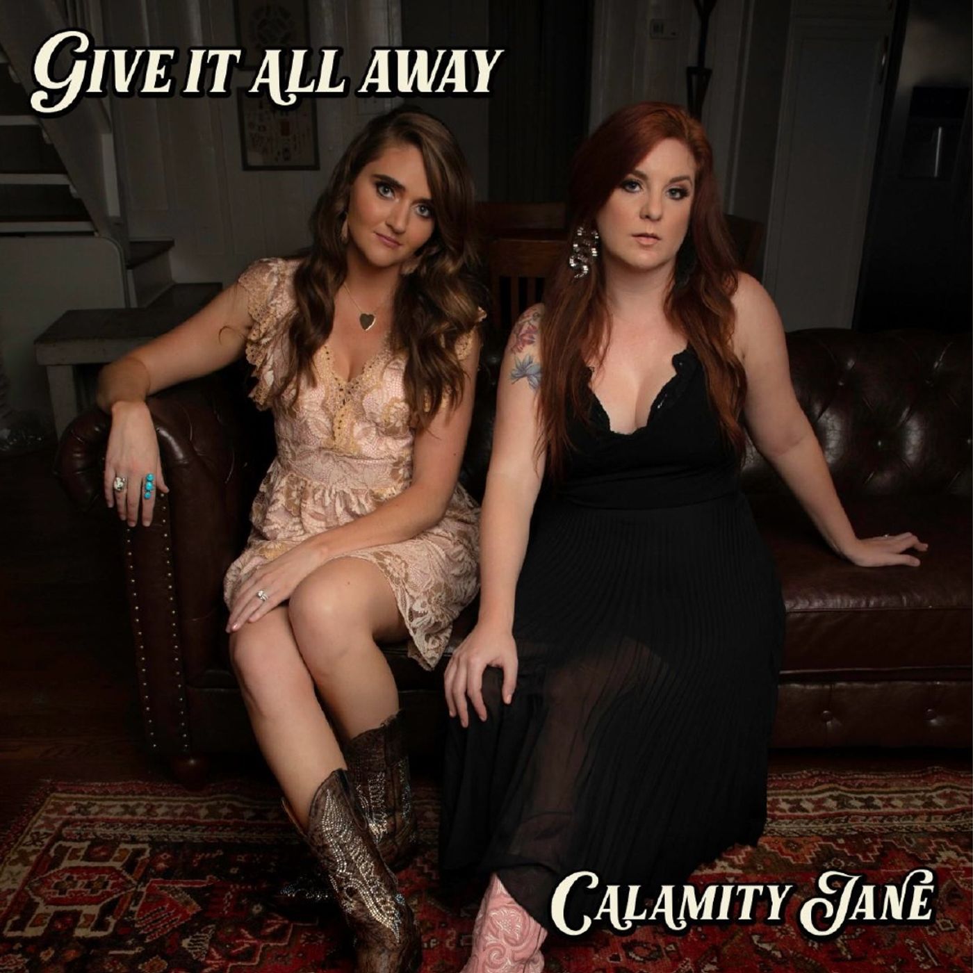 Lucy Cantley from Nashville band Calamity Jane about their song 'Give it All Away' episode artwork