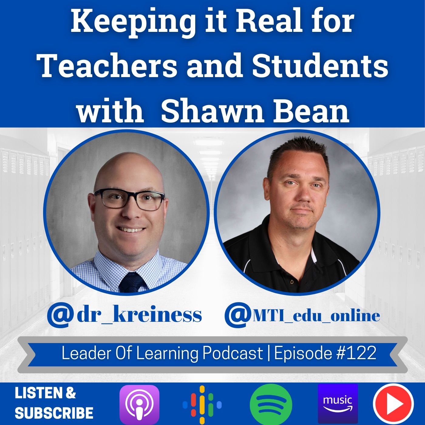 Keeping it Real with Teachers and Students with Shawn Bean Image