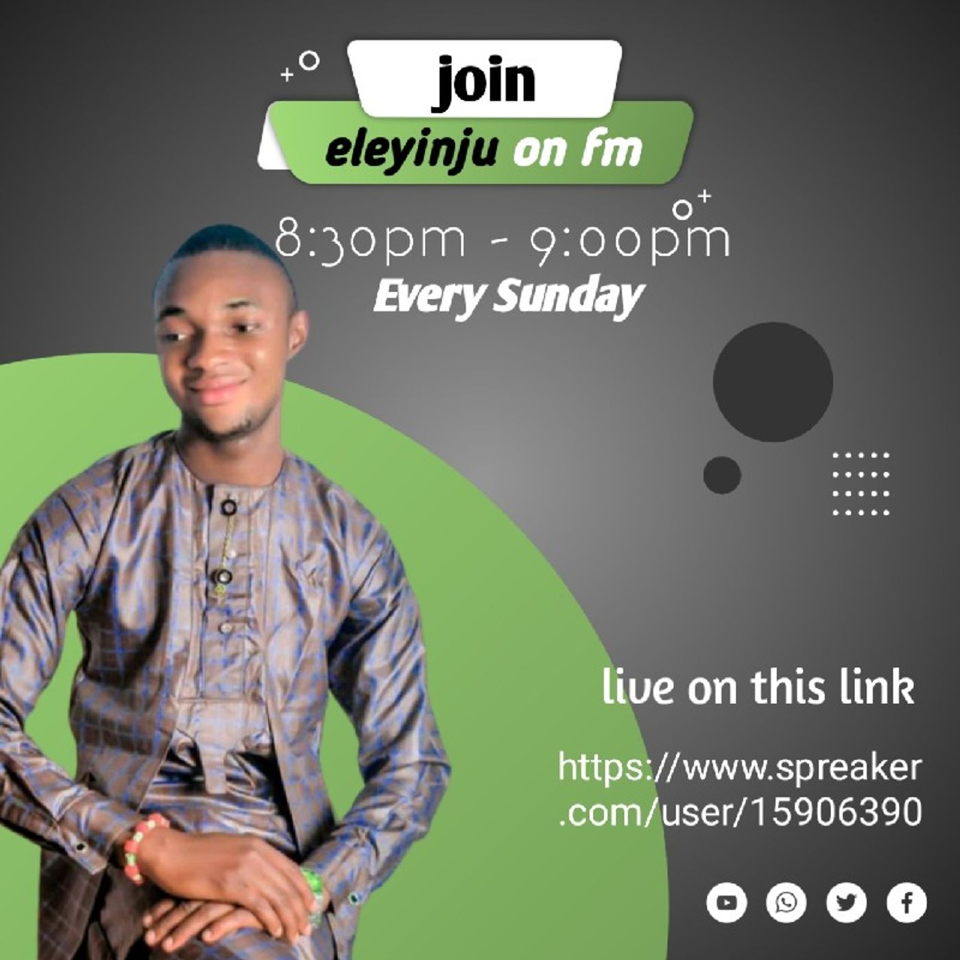 Eleyinju On Fm Today Program episode artwork