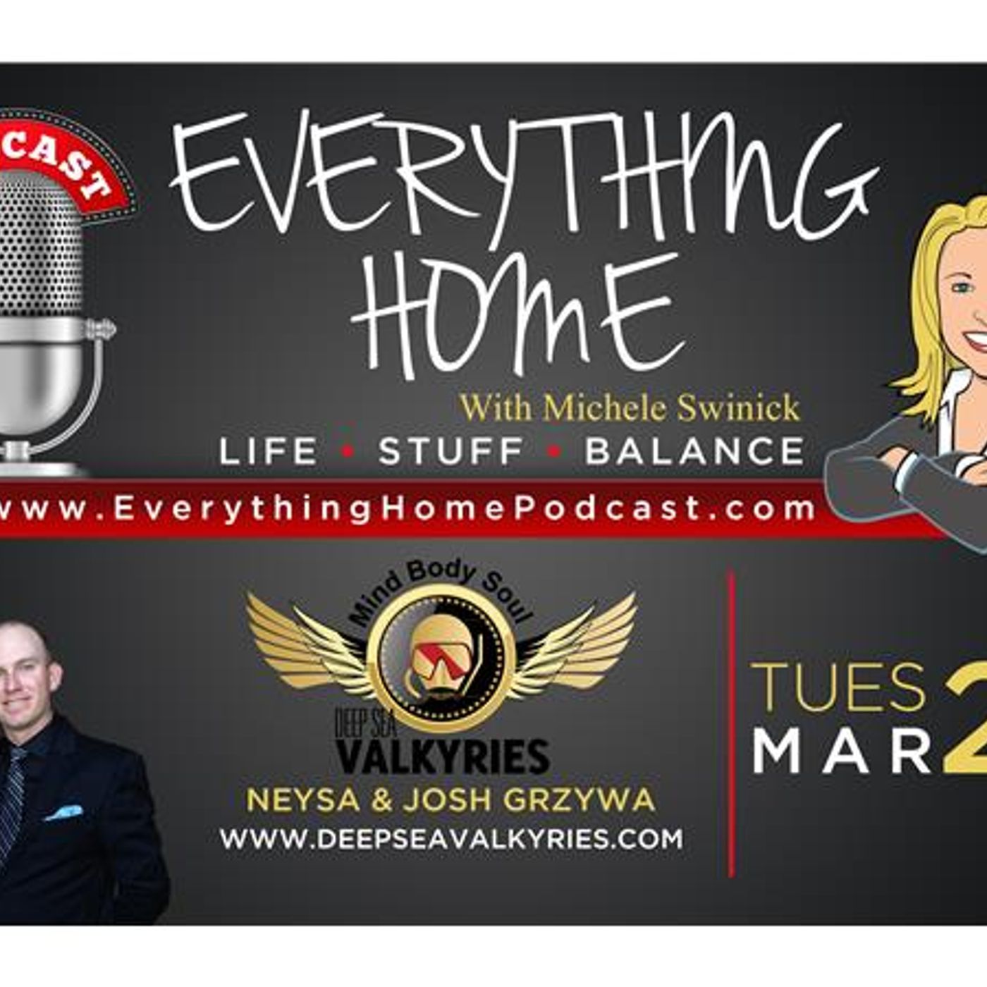 MAR 27: DEEP SEA VALKYRIES - VETERAN NON PROFIT ORG - Neysa & Josh Grzywa episode artwork