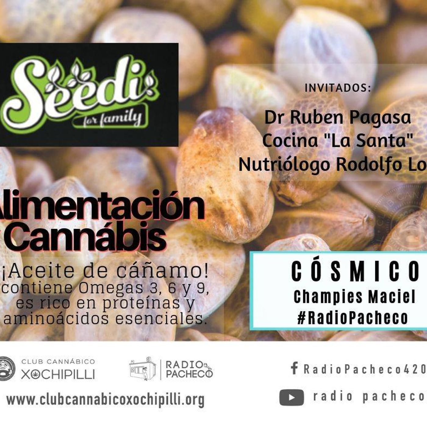 "Cáñamo Nutricional" COSMICO Prog 25