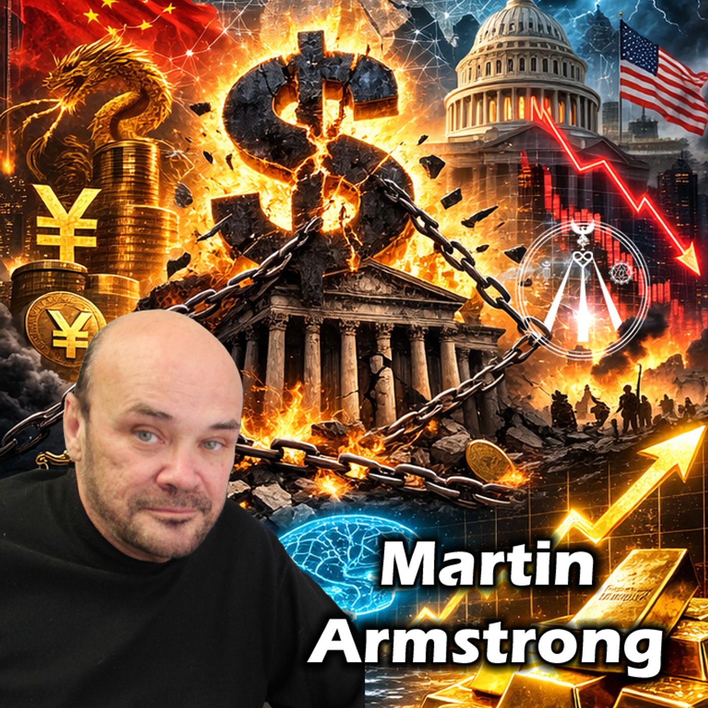 The Multipolar Collapse and the Illusion of AI with Martin Armstrong