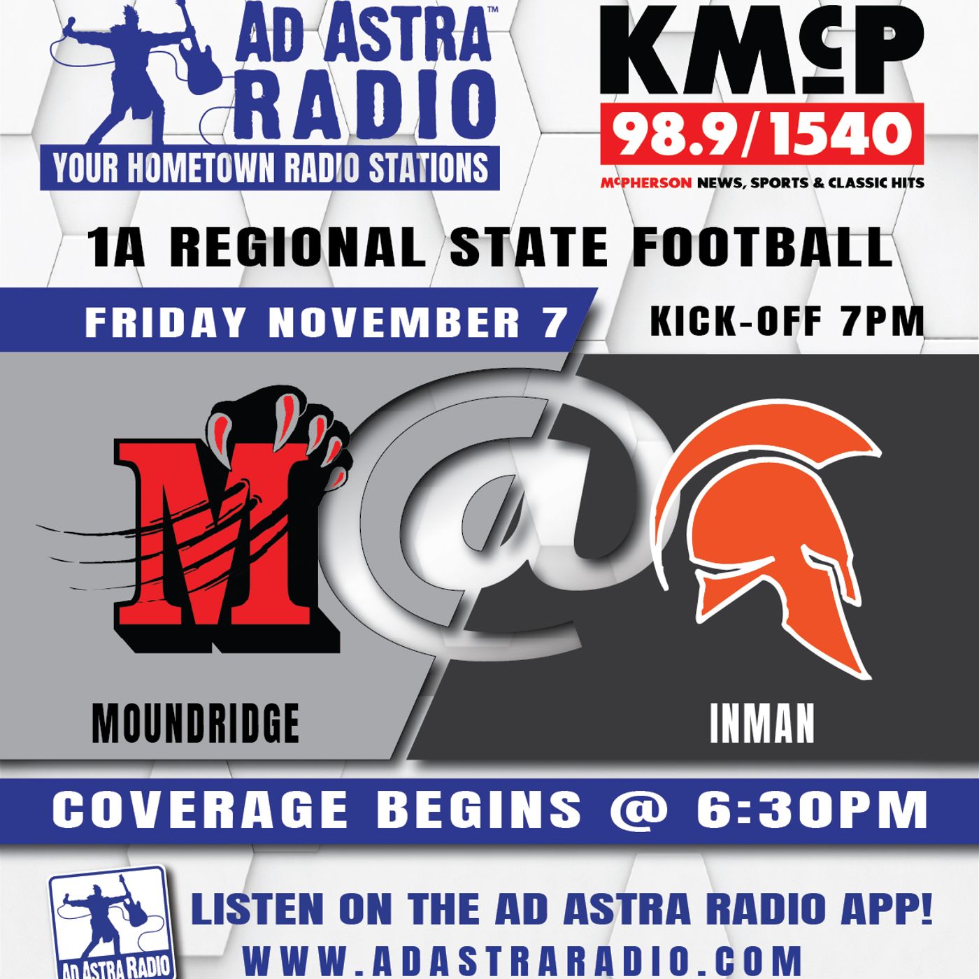 Moundridge Wildcats at Inman Teutons Football (November 7, 2025) episode artwork