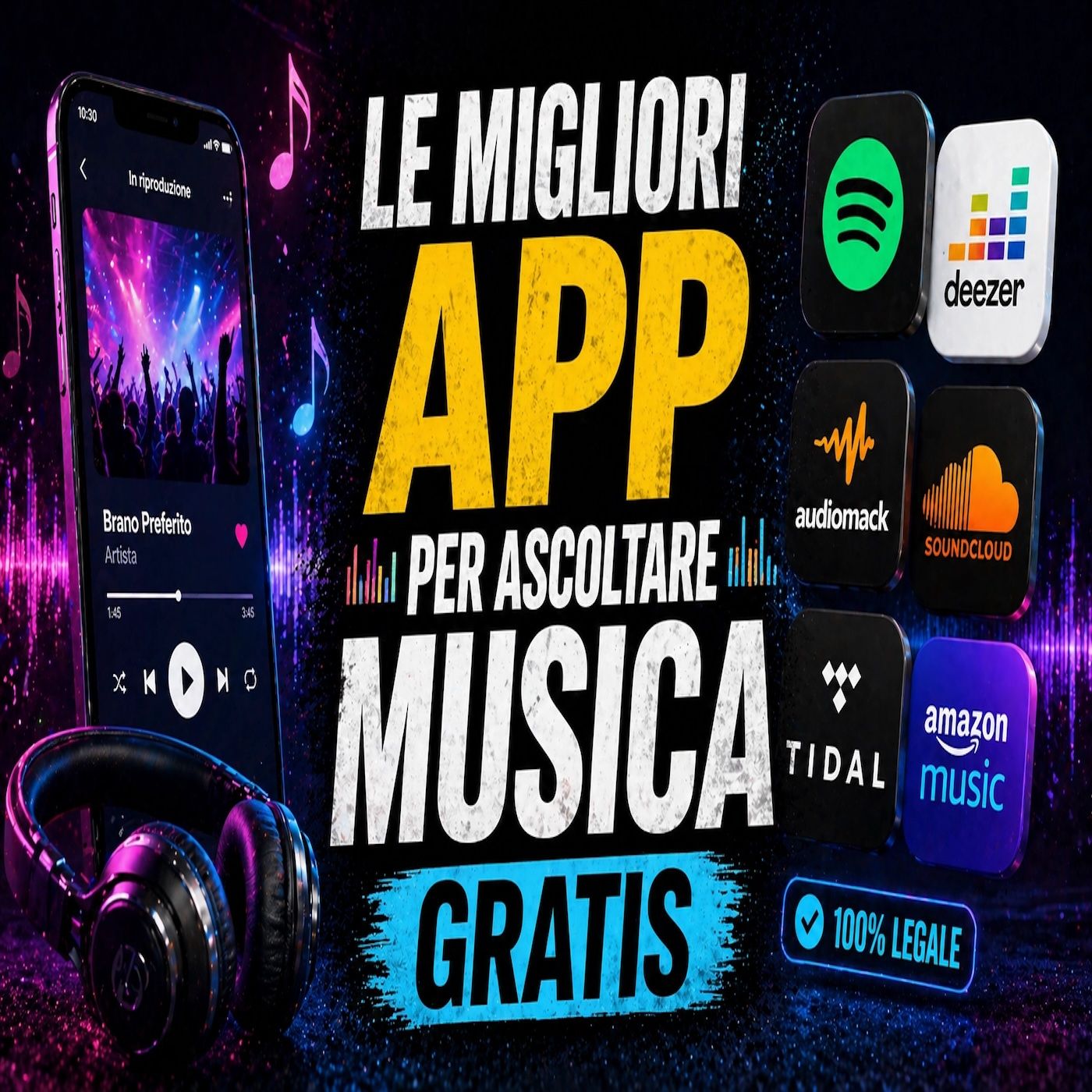Le migliori app per ascoltare musica gratis su Android e iPhone nel 2026 episode artwork