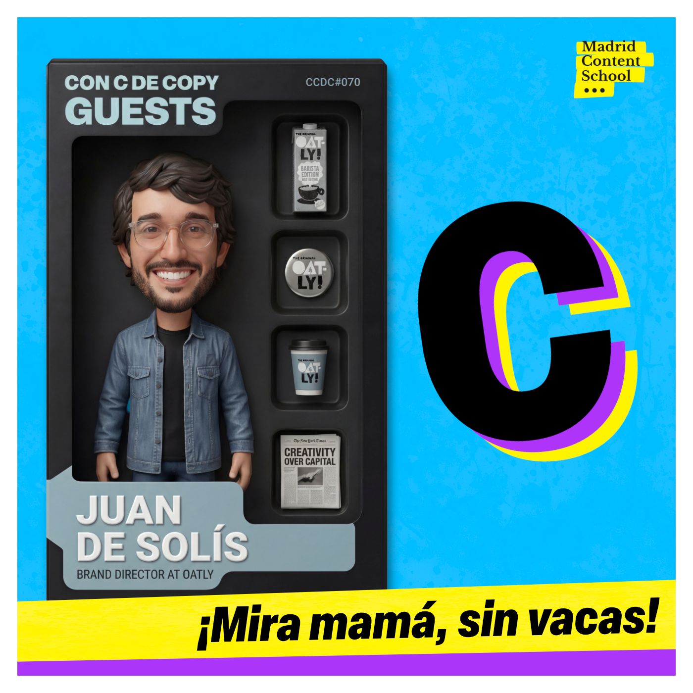 ¡Mira mamá, sin vacas!, con Juan de Solís