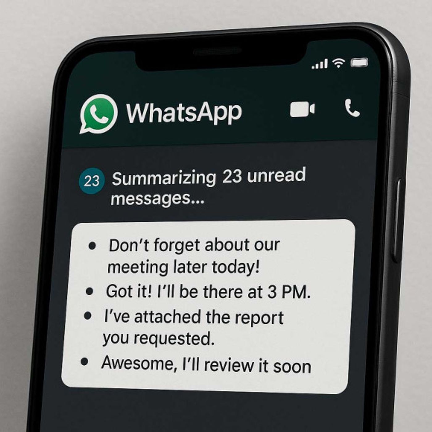 WhatsApp userà l’AI per riassumere i messaggi non letti: come funziona e cosa sapere episode artwork