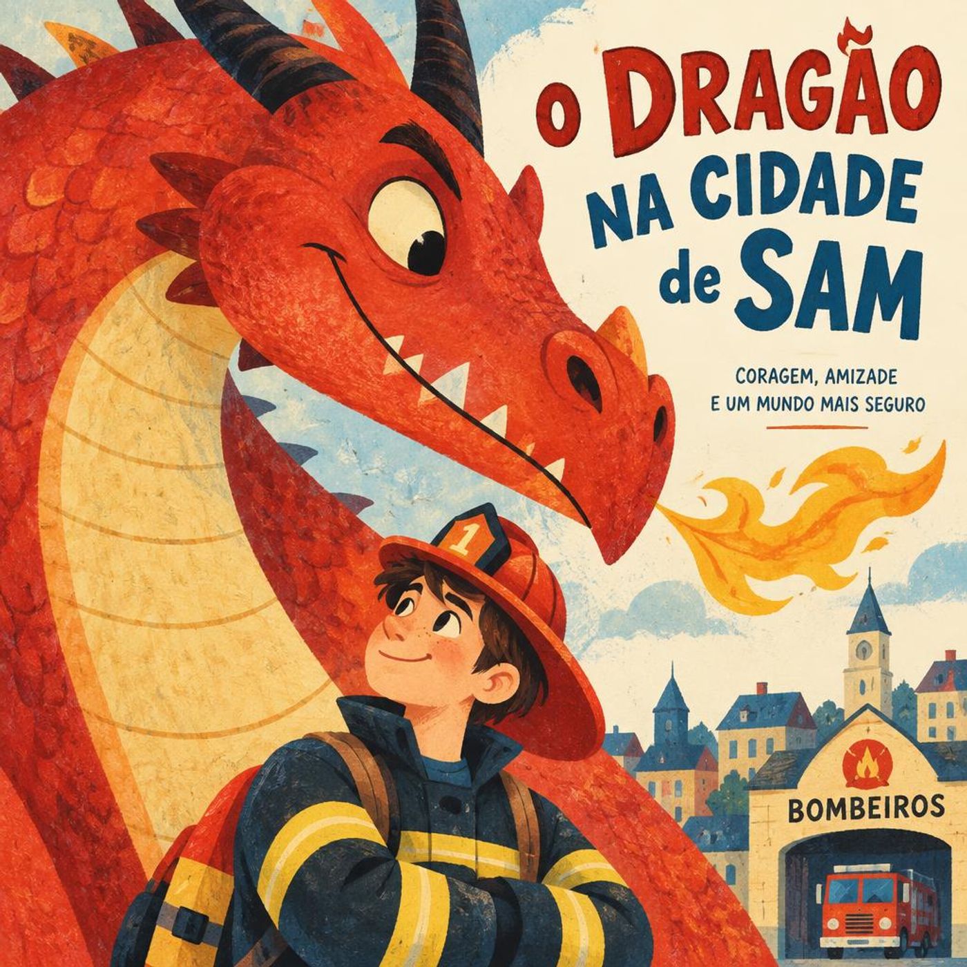 Sam e o Esquadrão Corajoso contra o Dragão de Fogo ｜【Conto infantil】 episode artwork