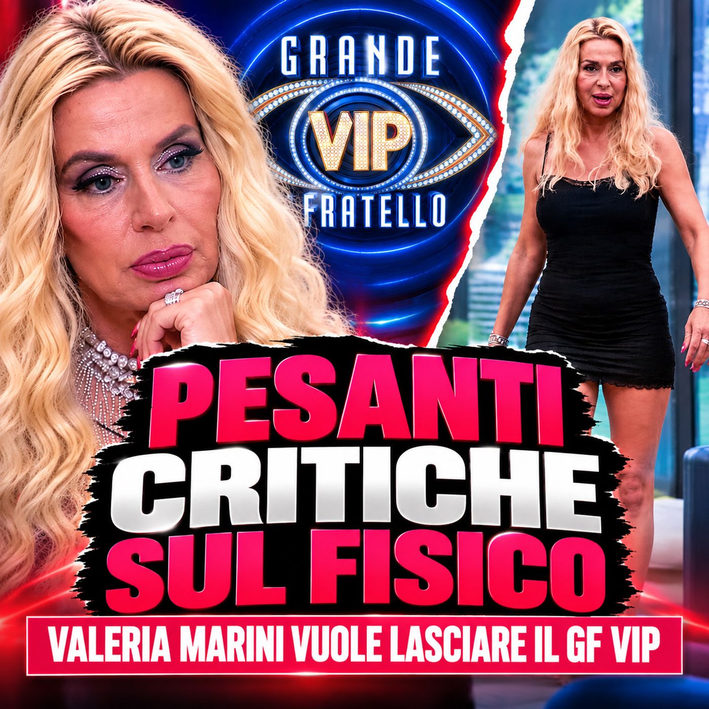 Valeria Marini vuole lasciare il GF Vip: cosa è successo dopo le critiche sul fisico episode artwork