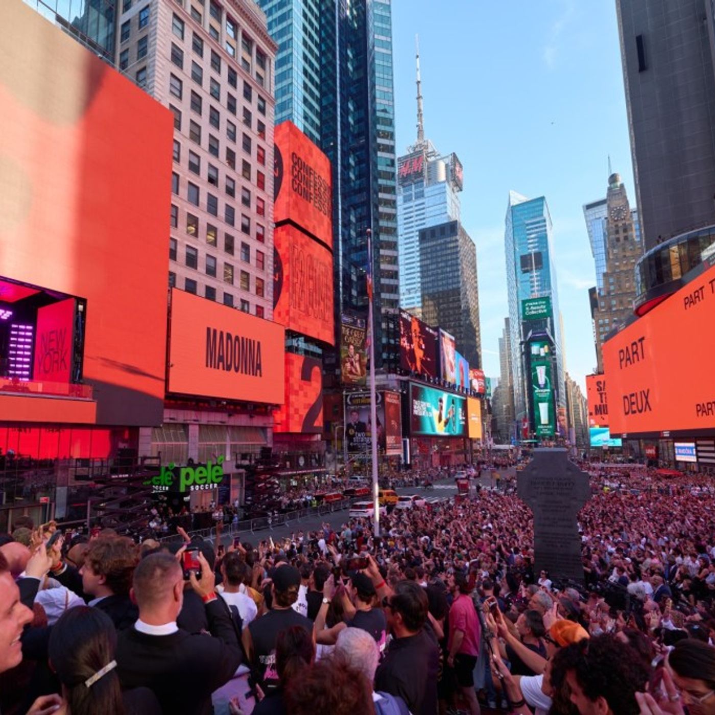 How a Surprise Madonna Show Officially Unveiled the Secret New York City Music Venue In Times Square