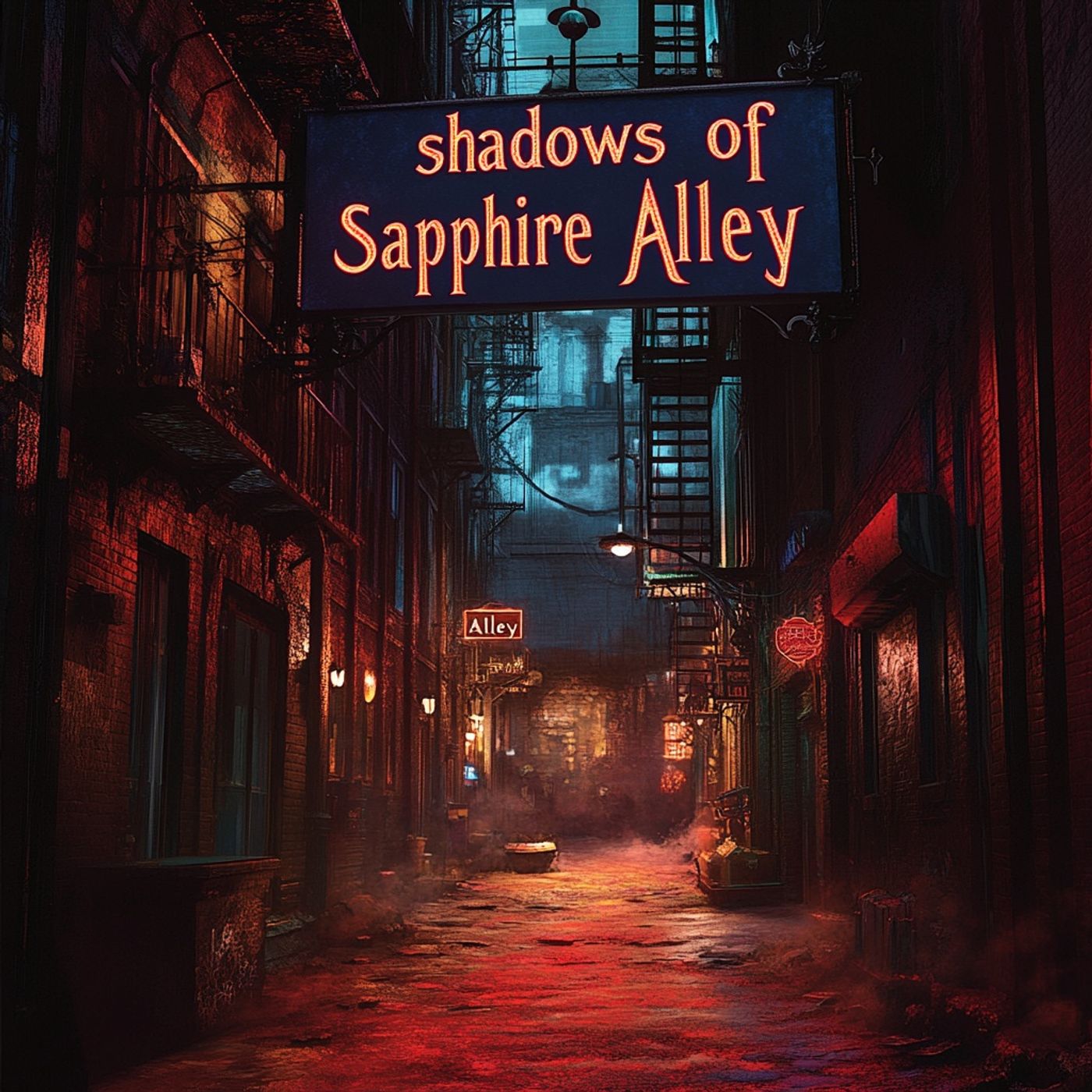 Mystery - The Shadows of Sapphire Alley podcast artwork