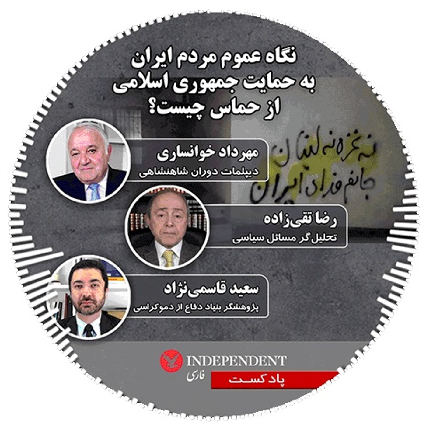 نگاه عموم مردم ایران به حمایت جمهوری اسلامی از حماس چیست؟
