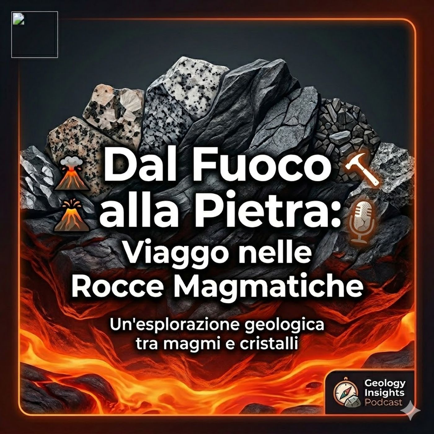 Dal Fuoco alla Pietra:: rocce magmatiche podcast artwork