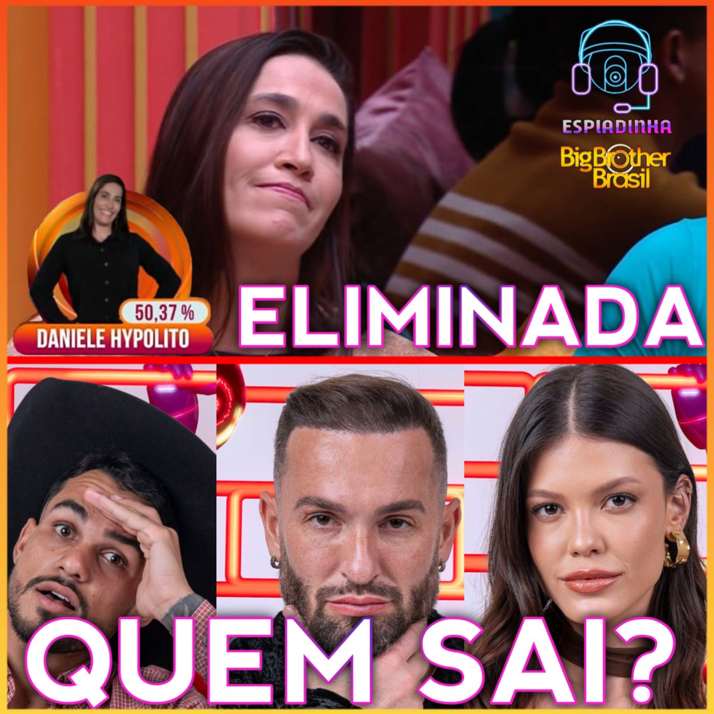 Diego, João Gabriel ou Vitória, quem SAI? + Daniele eliminada + João teve fala MACHISTA | BBB 25