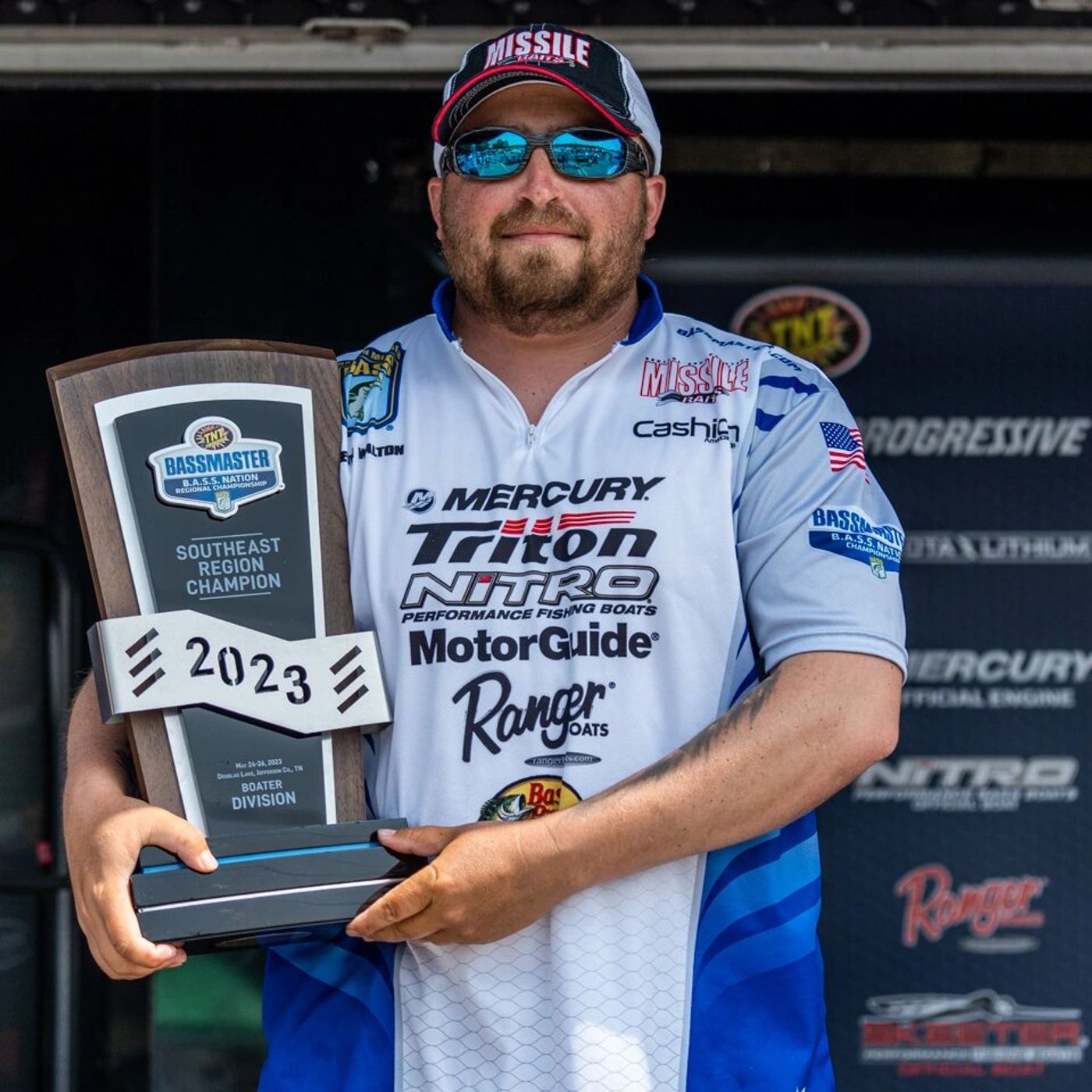 Bass Nation of VA angler Kevin Walton takes the Southeast Regional Win on Douglas Lake
