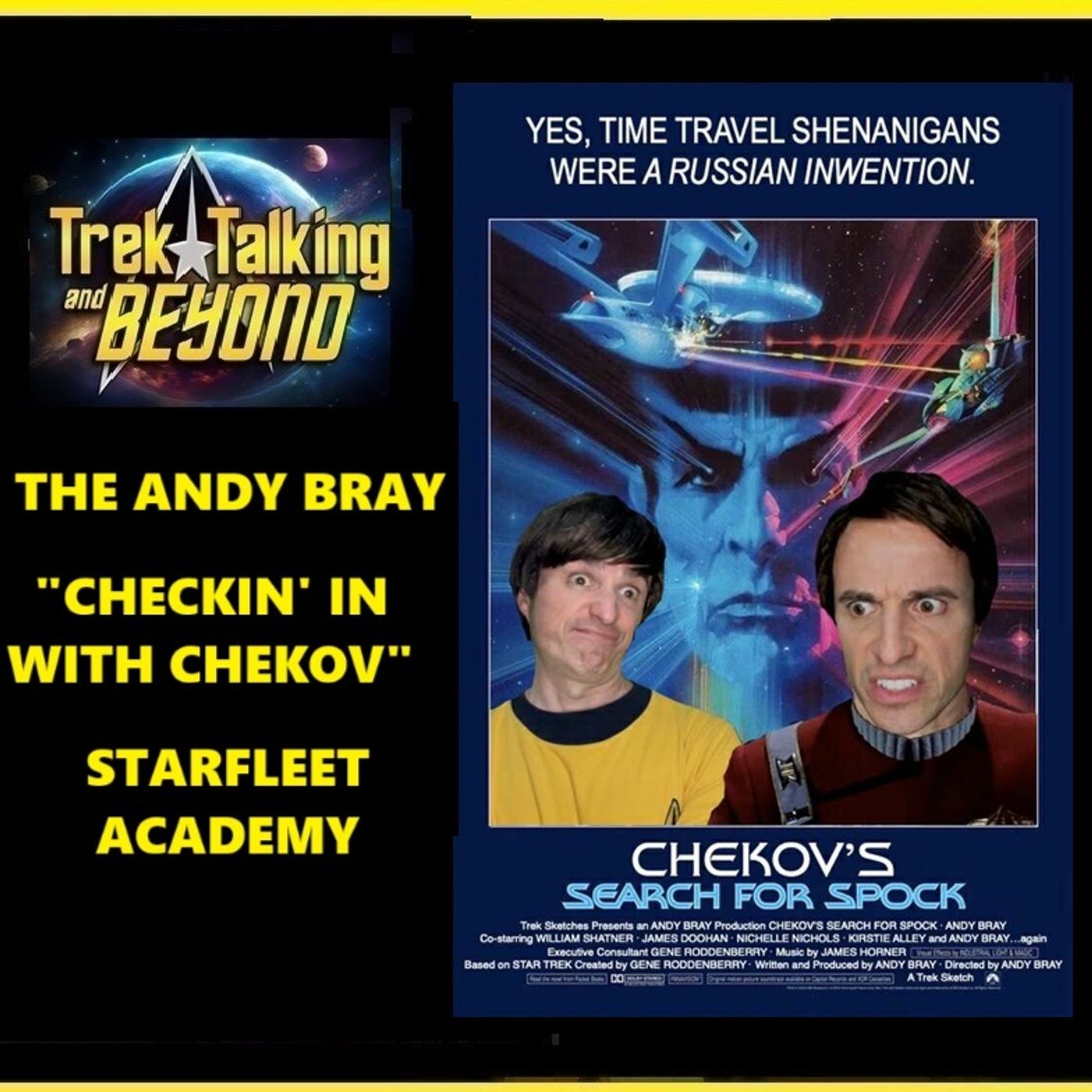 EPISODE 664- Andy Bray "Chekov's Search for Spock" - SFA discussion
