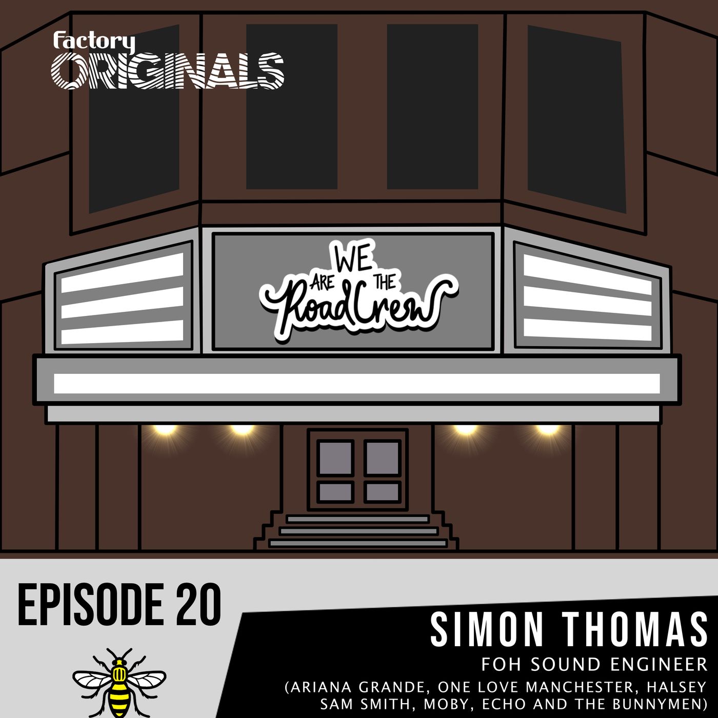 Episode 20 : Simon Thomas (Ariana Grande, One Love Manchester) Episode 20 : Simon Thomas (Ariana Grande, One Love Manchester)