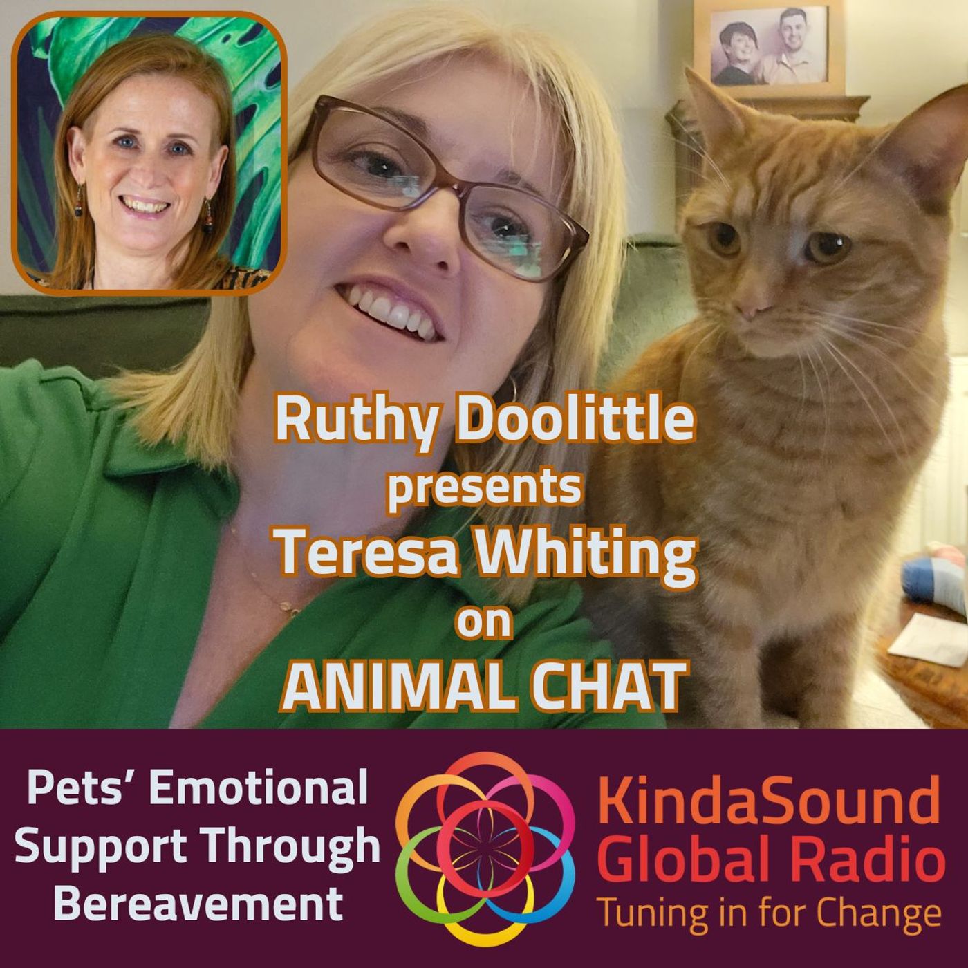 Pets' Emotional Support Through Bereavement | Teresa Whiting on Animal Chat with Ruthy Doolittle