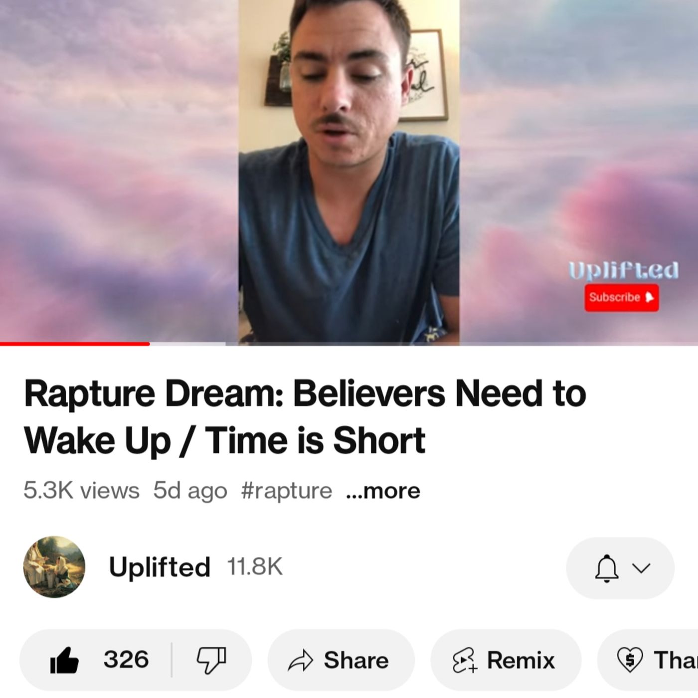 Rapture Dream: Believers Need to Wake Up / episode artwork