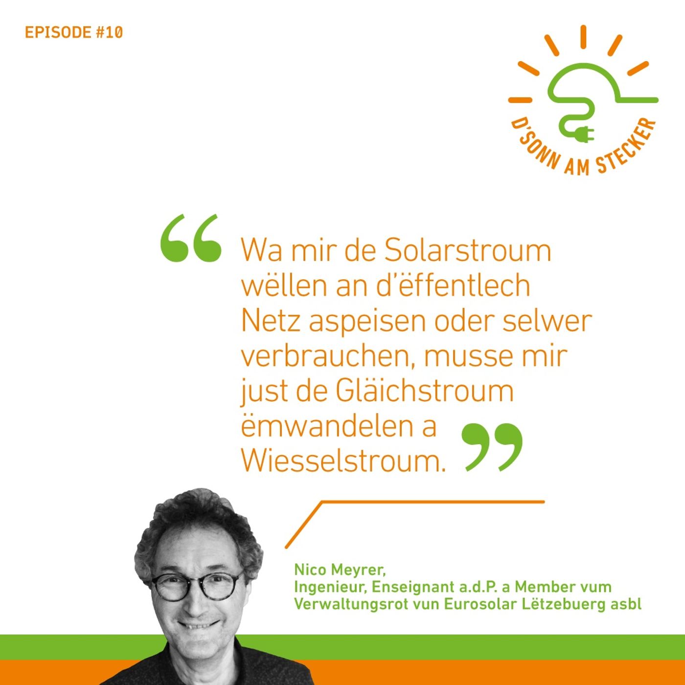 D\'Sonn am Stecker by Eurosolar Lëtzebuerg asbl