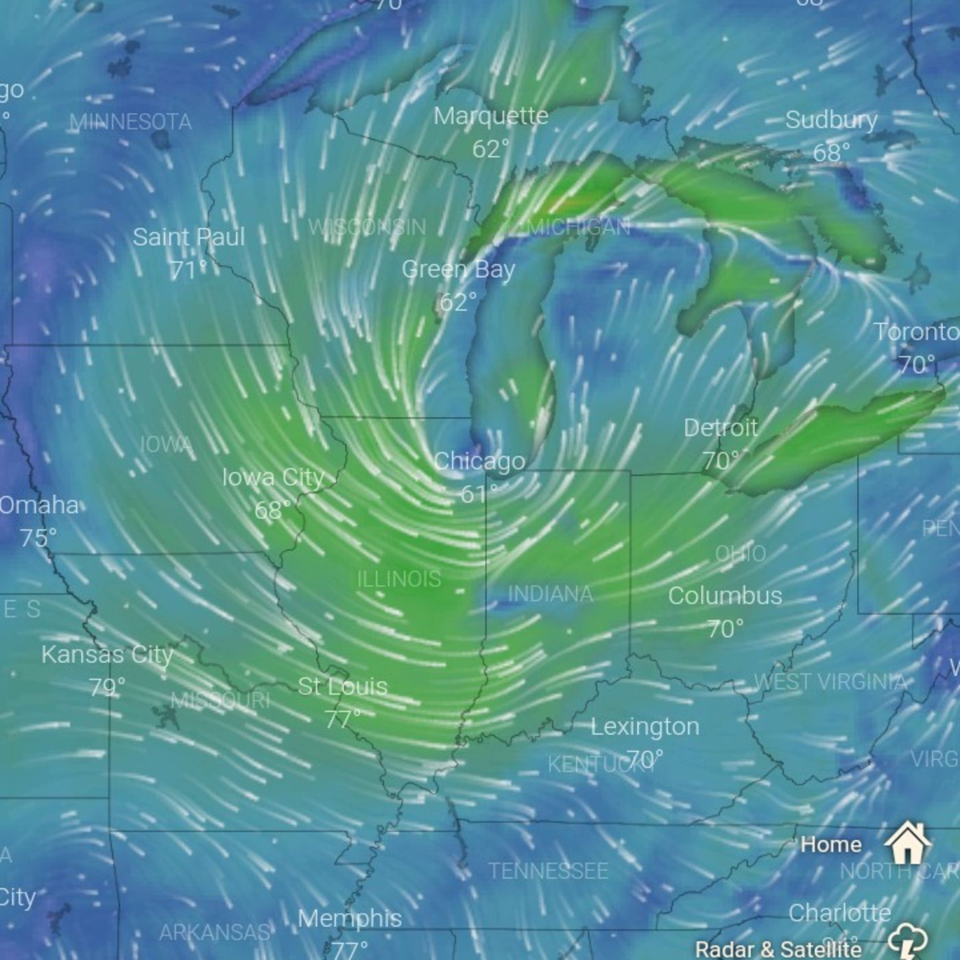 9-12-22:Autumn weather with it's pattern takes over the United States