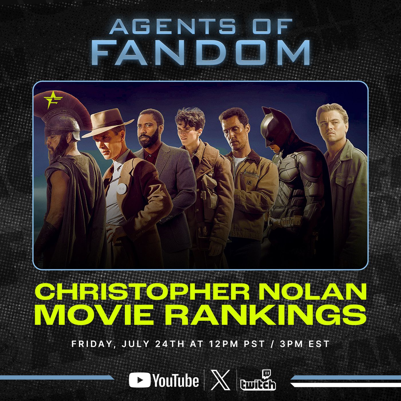 Christopher Nolan Movie Rankings - Which Nolan Film is BEST? episode artwork