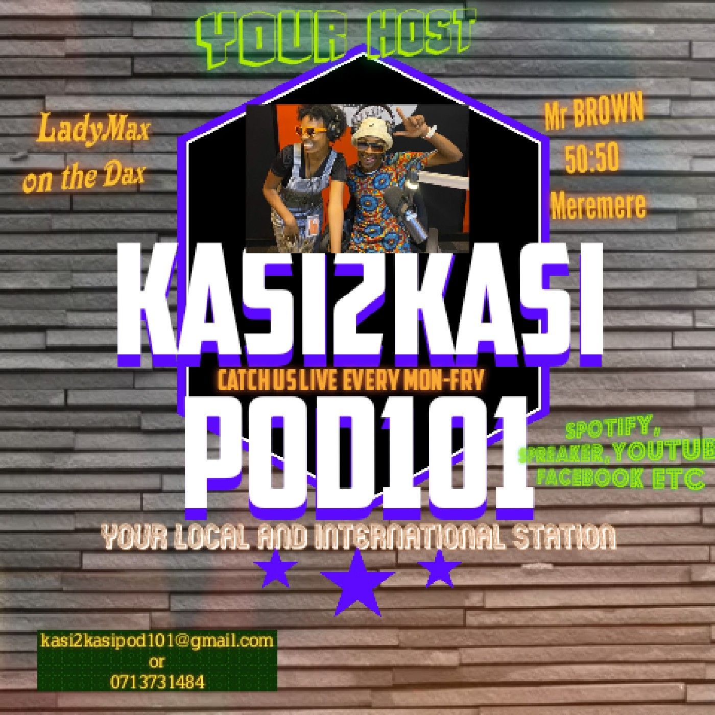 KASI2KASI pod101 cover art