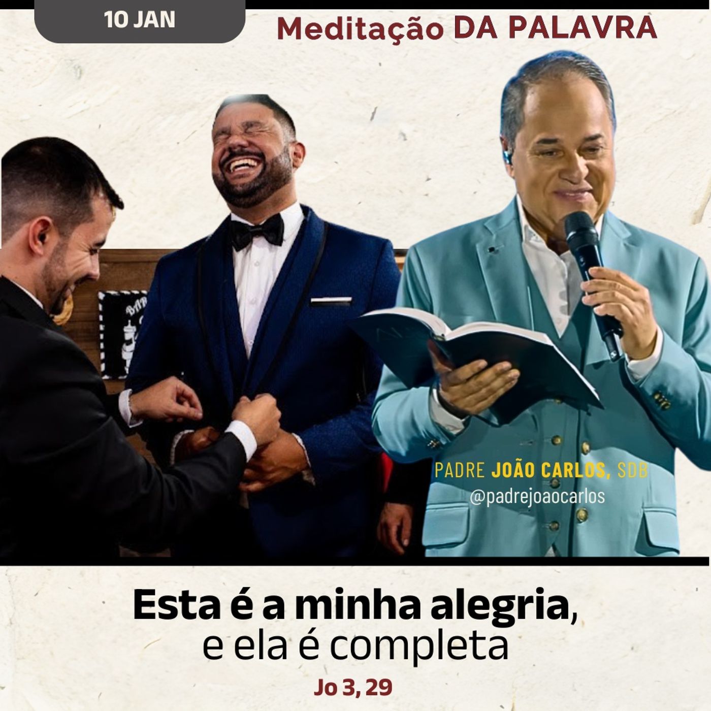 10 de Janeiro - Meditação da Palavra do Senhor