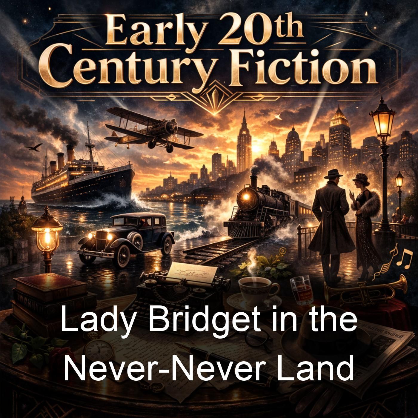 Lady Bridget in the Never-Never Land cover art