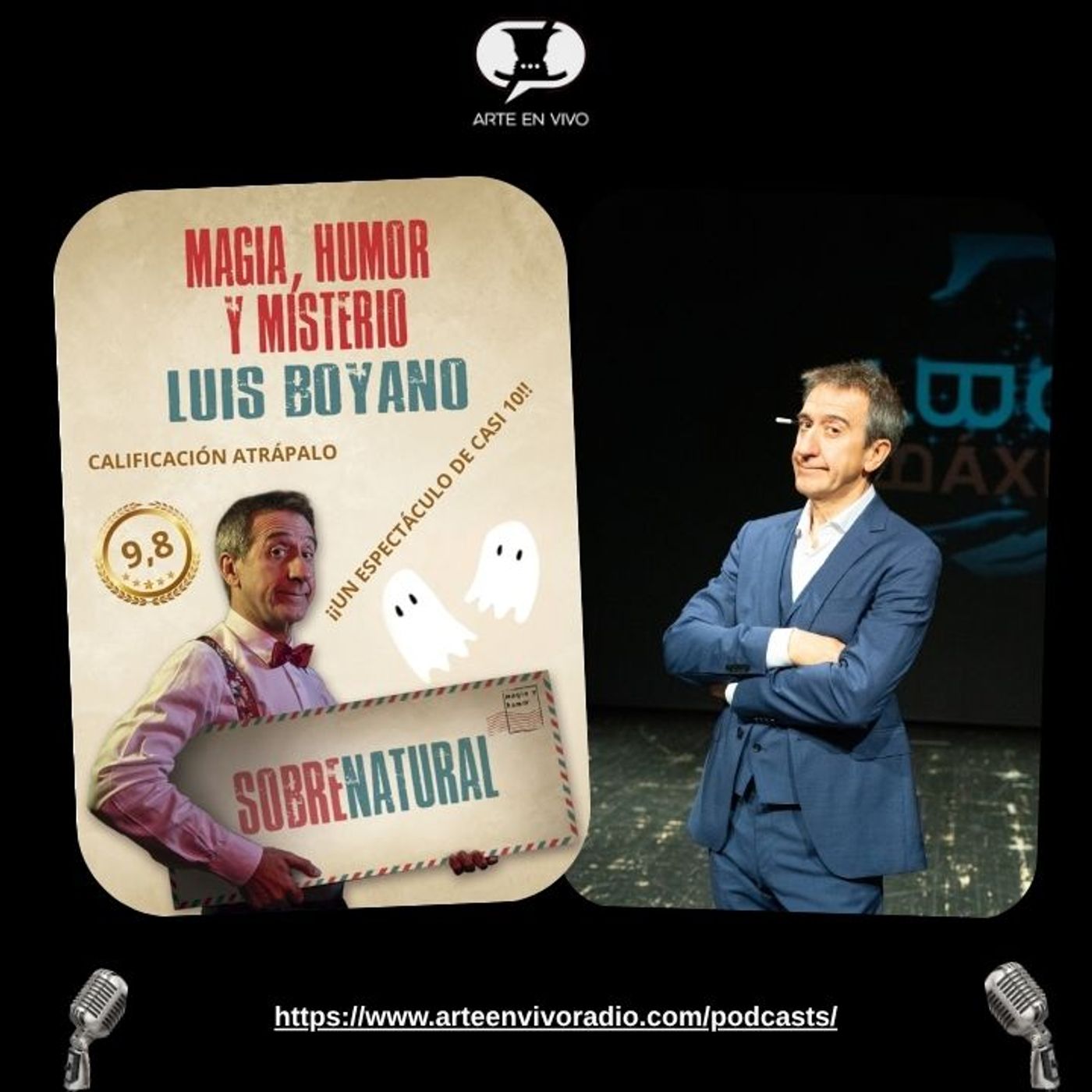 Luis Boyano,  payaso de corazón, ilusionista y comunicador nato, un showman. episode artwork
