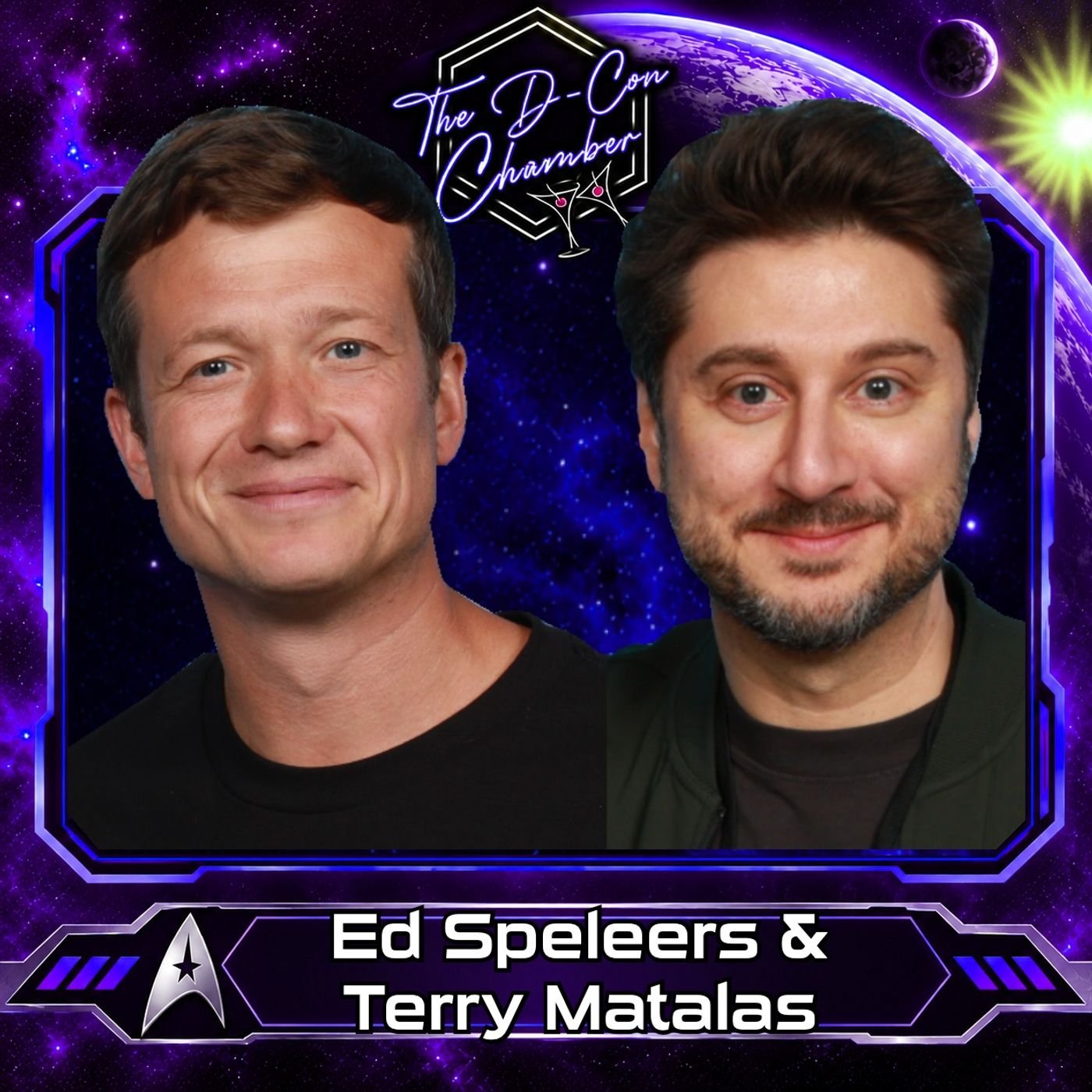 Ed Speleers & Terry Matalas