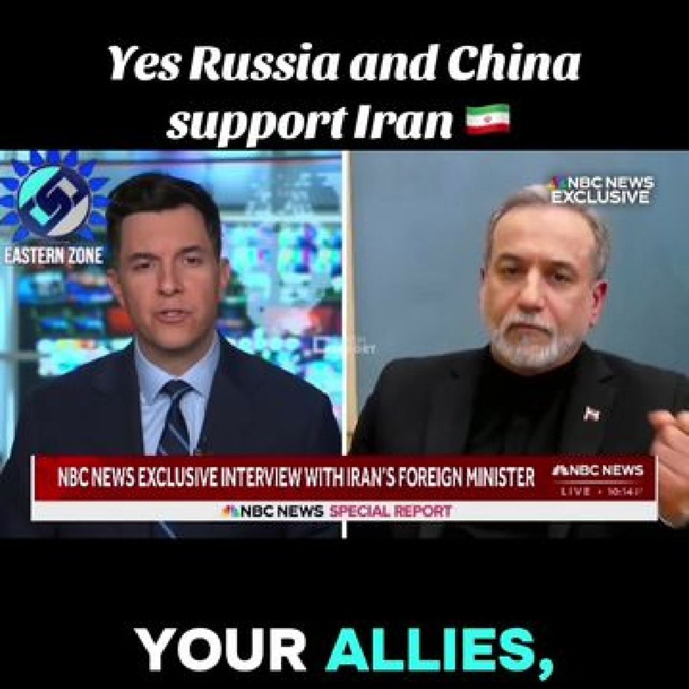 Yes Russia and China support Iran 🇮🇷 episode artwork