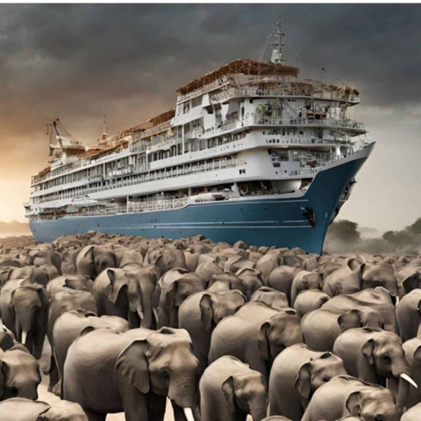 Elefantes en el barco