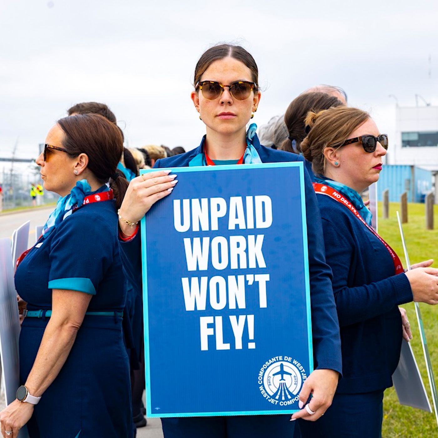 WestJet flight attendants are now on strike