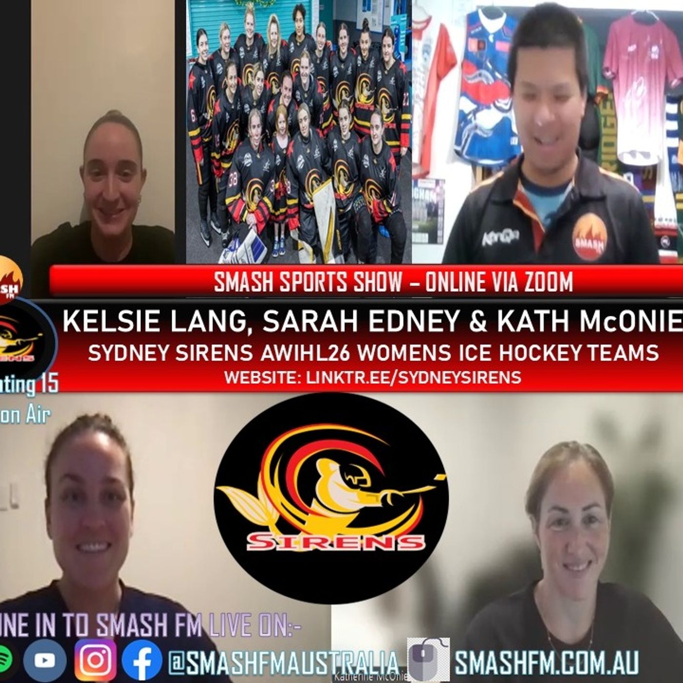 SSS15THYR: Sydney Sirens AWIHL26 Womens Ice Hockey Interviews 111225