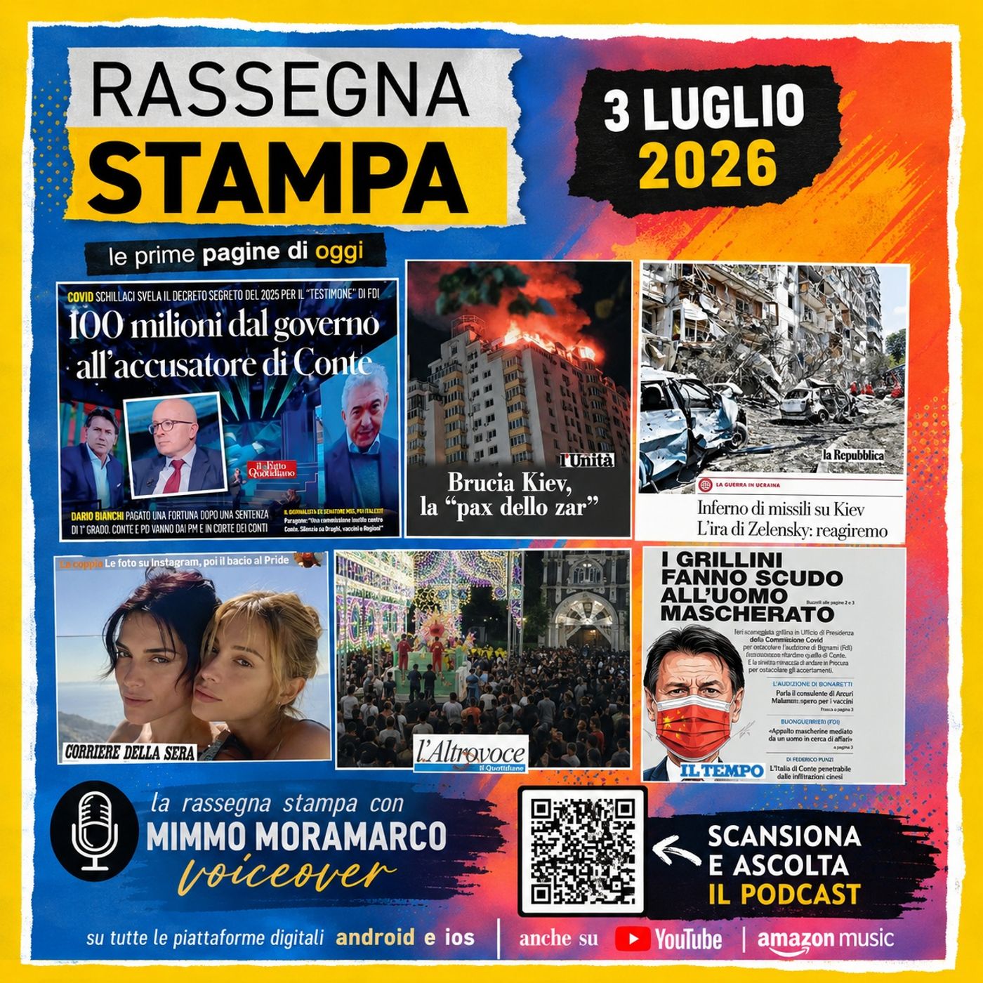 Rassegna stampa del 3 luglio 2026 episode artwork