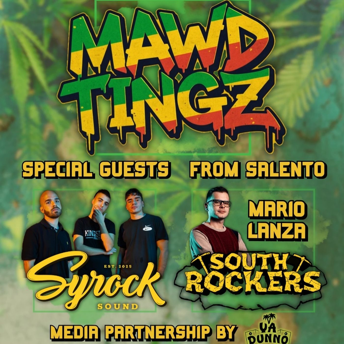 YA MAWD POD / #01 / OSPITI: MARIO LANZA & SYROCK SOUND episode artwork