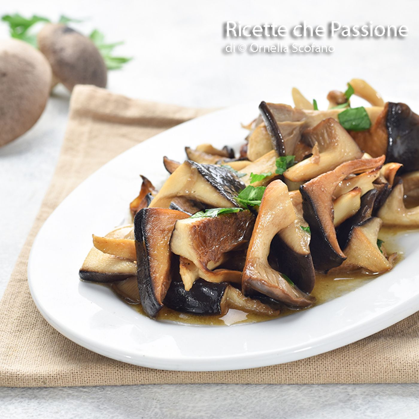 Funghi cardoncelli trifolati in padella episode artwork