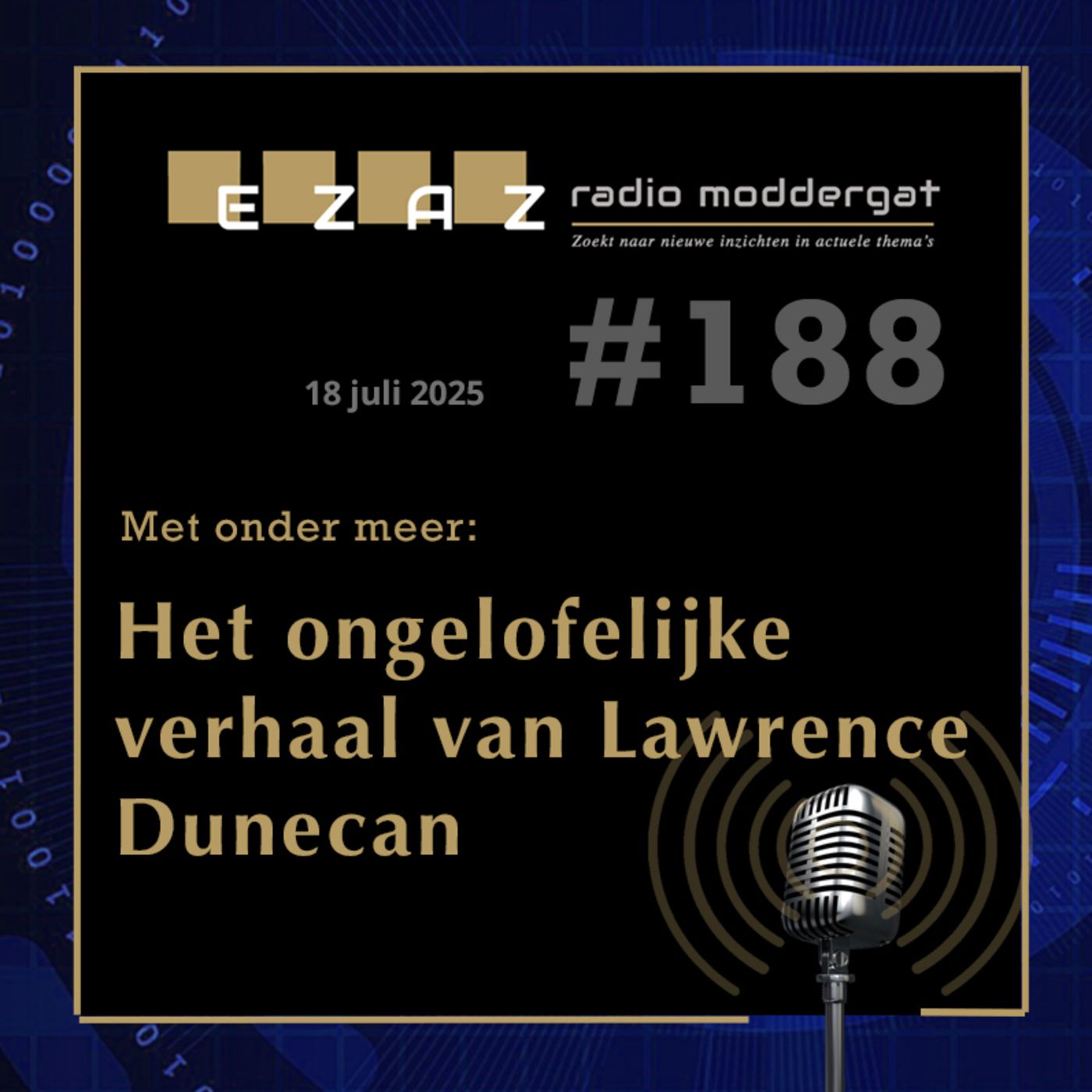 Radio Moddergat #188 - 2025-07-18 episode artwork