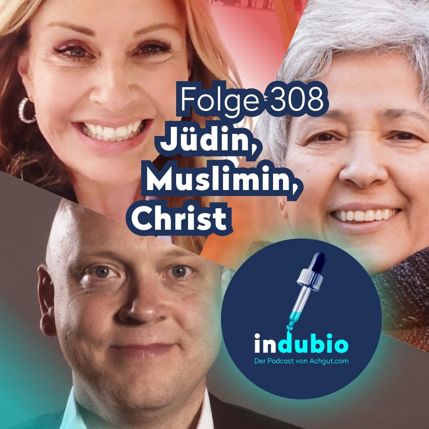 Flg. 308 - Jüdin, Muslimin, Christ