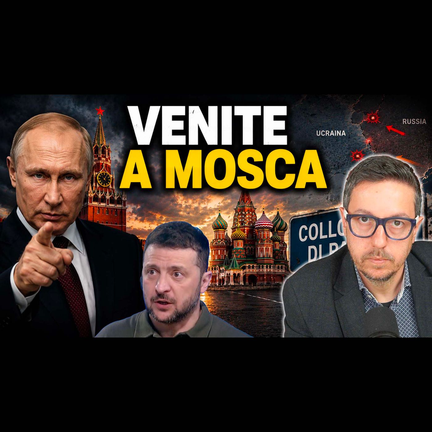 PUTIN “ISOLATO” APRE AI COLLOQUI | MA SOLO A MOSCA episode artwork