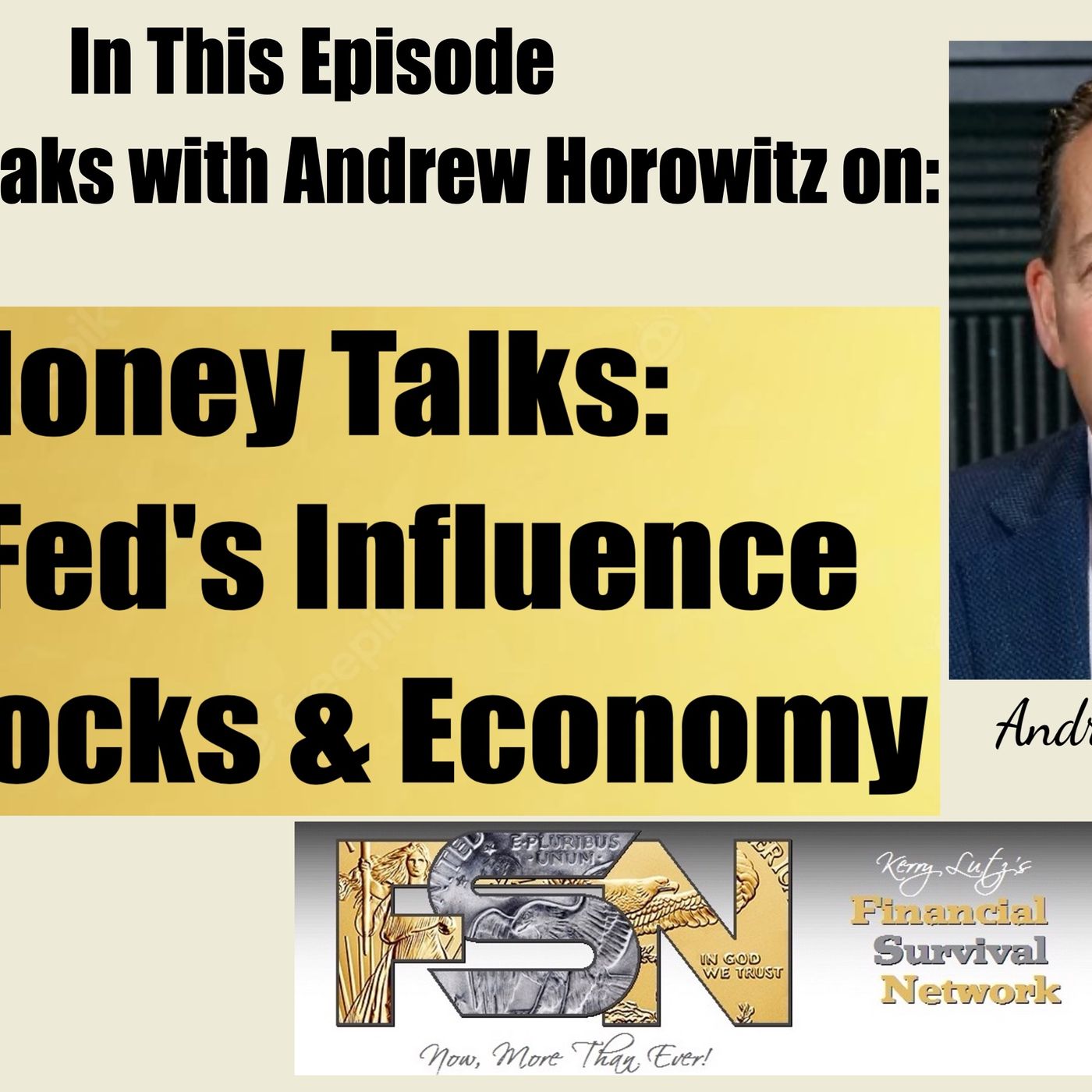 cover of episode Money Talks: The Federal Reserve’s Influence On Stocks & Economy- Andrew Horowitz #6107