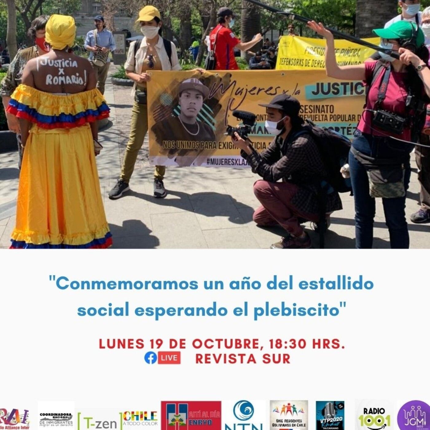 Chile a Todo Color "Conmemoramos un año del estallido social esperando el plebiscito" episode artwork