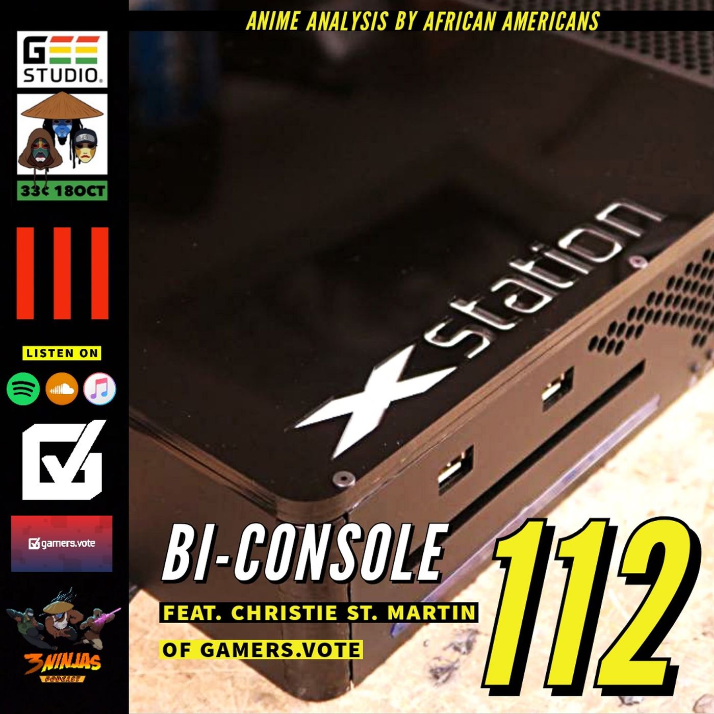 Issue #112: Bi-Console feat. Christie St.Martin of Gamers.Vote episode artwork