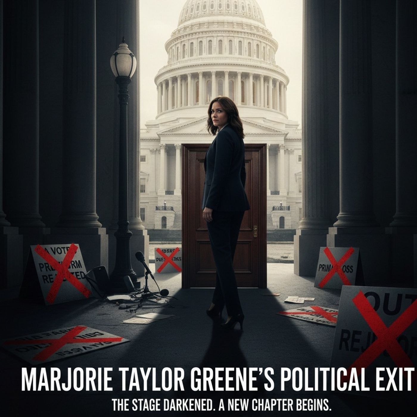 “From MAGA to MIA: Greene Resigns Amid Conspiracy Storm”