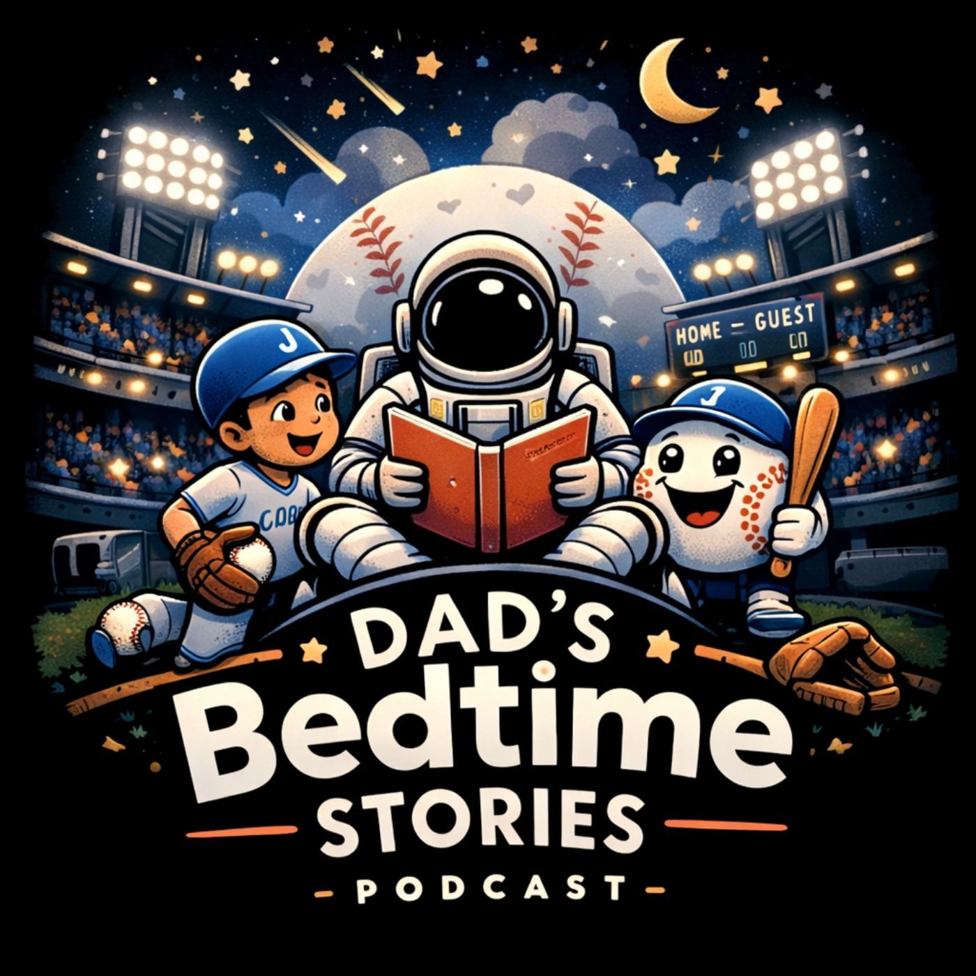 The Night You Became a Baseball Superstar - A Bedtime Visualization